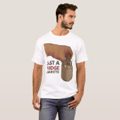T-shirt Juste Un Frigo-Cigarette (Devant entier)