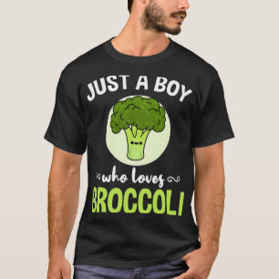 T-shirt Juste un garçon qui aime Broccoli 2