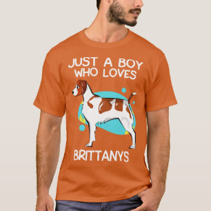 T-shirt Juste Un Garçon Qui Aime La Bretagne