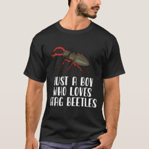 T-shirt Juste Un Garçon Qui Aime Le Béton De Stag