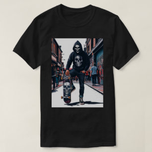 T-shirt Juste un garçon qui aime le skateboard