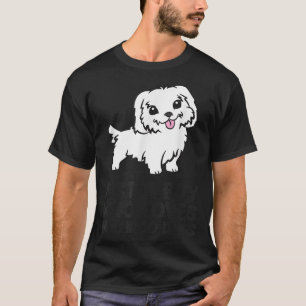T-shirt Juste un garçon qui aime les chiens de Maltipoo