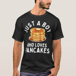 T-shirt Juste un garçon qui aime les crêpes - Amateur de c