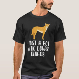 T-shirt Juste Un Garçon Qui Aime Les Dingos Wild Dog