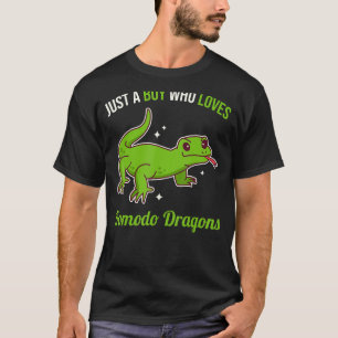 T-shirt Juste Un Garçon Qui Aime Les Dragons De Komodo