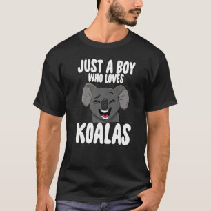 T-shirt Juste Un Garçon Qui Aime Les Femmes De Koala Migno
