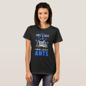 T-shirt Juste Un Garçon Qui Aime Les Fourmis Ant Boy Ant F (Devant entier)