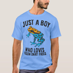 T-shirt Juste un garçon qui aime Poison Dart Frogs