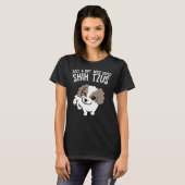T-shirt Juste Un Garçon Qui Aime Shih Tzus (Devant entier)