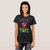 T-shirt Juste Un Garçon Qui Aime Yaks Yak Lover Funny Yak (Devant entier)