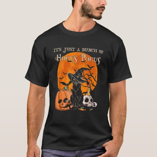 T-shirt Juste Un Gros Costume De Pocus Hocus Distressed (Devant)