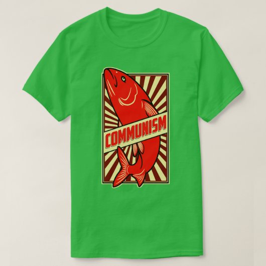 T-shirt Juste un hareng rouge (Design devant)