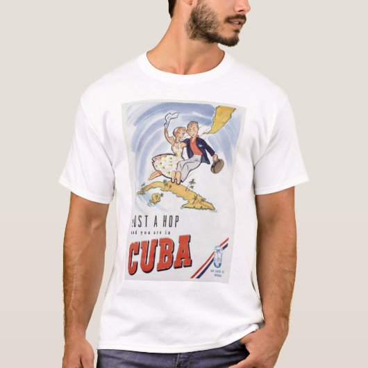 T-shirt juste un houblon, Cuba (Devant)