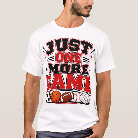 T-shirt Juste un jeu de plus (Devant)