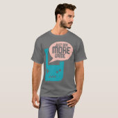 T-shirt Juste un jeu de plus 2 rétro rétro (Devant entier)