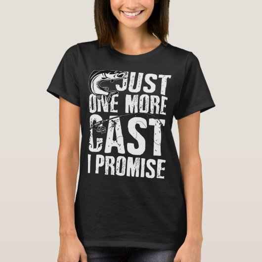 T-shirt juste un lancer de plus je promets (Devant)