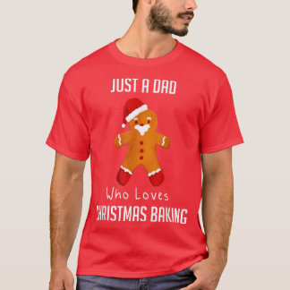 T-shirt Juste Un Père Qui Aime La Cuisine De Noël 2065