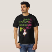 T-shirt Juste un père qui aime sa fille (Devant entier)