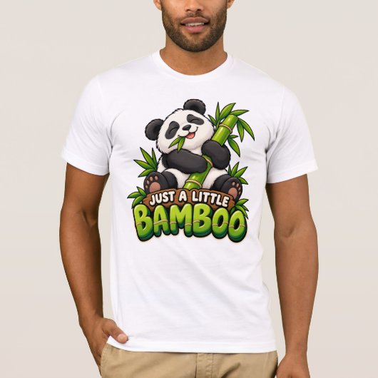 T-shirt Juste un peu de bambou (Devant)