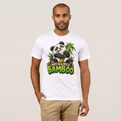 T-shirt Juste un peu de bambou (Devant entier)