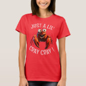 T-shirt Juste un peu fou (Devant)