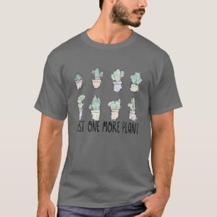 T-shirt Juste Un Plante De Plus Cactus Succulent Succa Gar