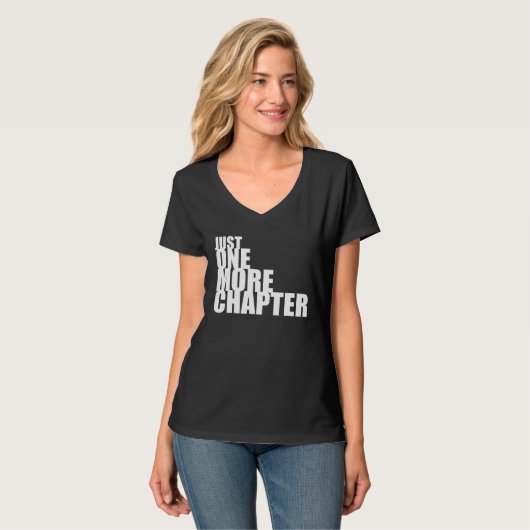 T-shirt Juste un plus de chapitre (foncé) (Devant entier)