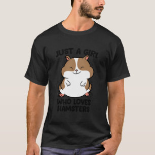 T-shirt Juste un qui aime les hamsters