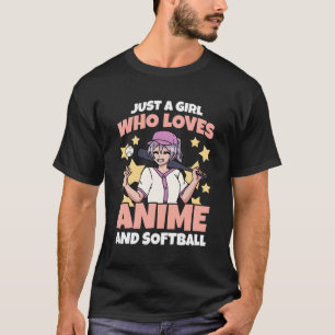 T-shirt Juste Un Qui Aime Les Joueurs D'Anime Et De Ball D