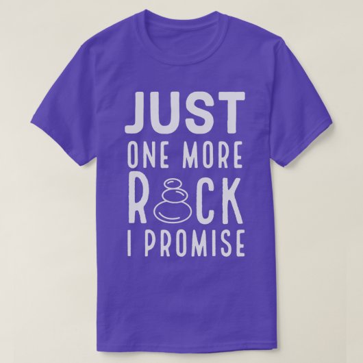T-shirt Juste un rocher de plus classique 2 (Design devant)