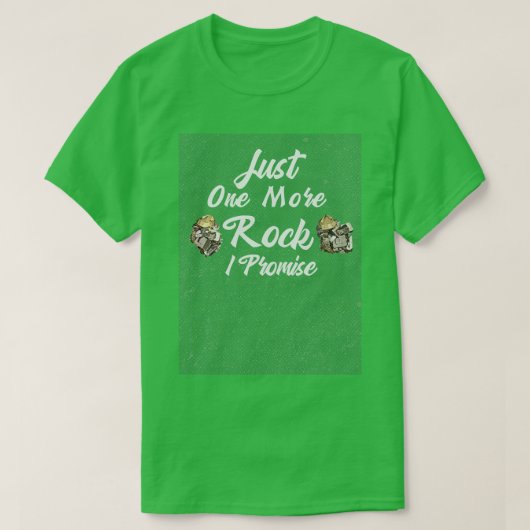 T-shirt Juste une autre conception de roche Passetemps Col (Design devant)