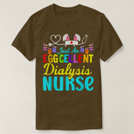T-shirt Juste Une Épouse De Dialyse Éclairé Infirmière De  (Design devant)