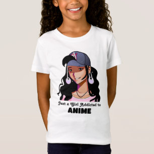 T-Shirt Juste une fille accro à l'alcool