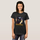 T-Shirt Juste Une Fille Chat (Devant entier)