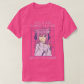 T-shirt Juste Une Fille Nommée Aaliyah Qui Aime Anime Pers (Design devant)