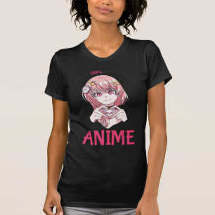 T-shirt Juste Une Fille Qui Aime Anime Merch Stuff Teenage