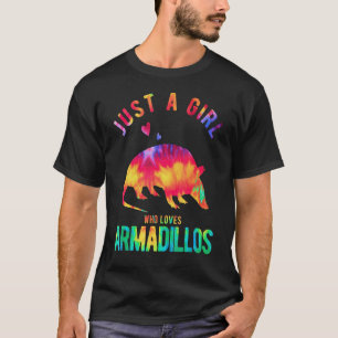 T-shirt Juste Une Fille Qui Aime Armadillos Armadillo