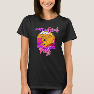 T-shirt Juste une fille qui aime Carlins Carlin Lover Tee 