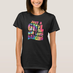T-shirt Juste Une Fille Qui Aime Danser Vêtements Danser C