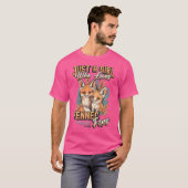 T-shirt Juste Une Fille Qui Aime Fennec Foxes (Devant entier)