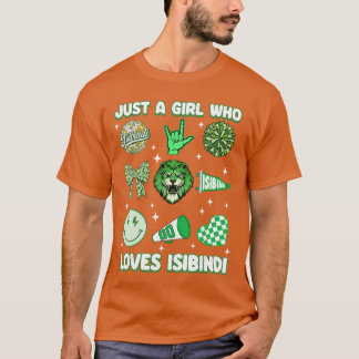 T-shirt Juste une fille qui aime Isibindi House of Courage