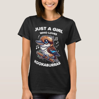 T-shirt Juste une fille qui aime Kookaburras