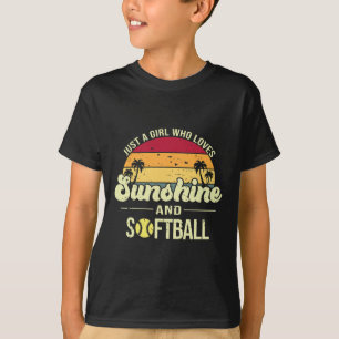T-shirt Juste Une Fille Qui Aime La Lumière Douce Softll