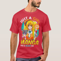 Juste Une Fille Qui Aime La Manga Anime Vin Merch 