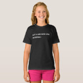 T-shirt Juste Une Fille Qui Aime Le Bbasket (Devant entier)