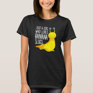 T-shirt Juste Une Fille Qui Aime Les Boues De Banane U2013