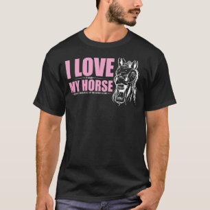 T-shirt Juste Une Fille Qui Aime Les Chevaux, L'Équestre D