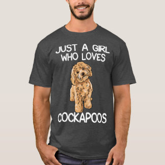T-shirt Juste Une Fille Qui Aime Les Cockapos 1
