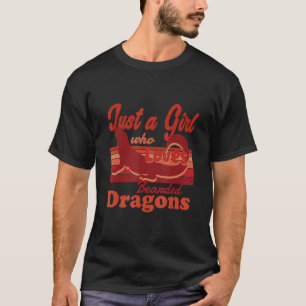 T-shirt Juste Une Fille Qui Aime Les Dragons Entraînés Des