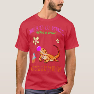 T-shirt Juste Une Fille Qui Aime Les Dragons Entraînés Qui